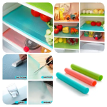 Refrigerator Mats Washable Shelf Liners Cabinet Liner Drawer Liners Cupboard Liners Fridge Mats Waterproof Anti Skid